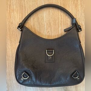 Gucci Elegant Dark Brown Leather Women's Bag
